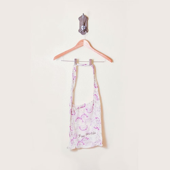 Free People Handbags - Free People Boho Linen Tote Bag